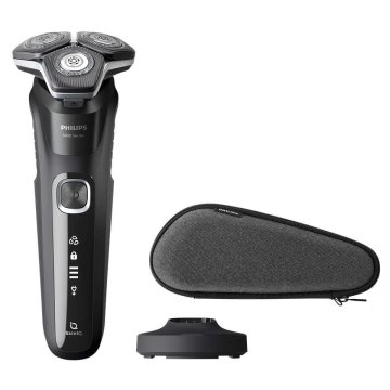 Afeitadora Philips S5898 35 Color Negro Uso En Humedo Y Seco Inalambrica Estuche 2