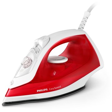 Plancha De Vapor Philips Gc1742 40 Easyspeed Suela Antiadherente 2000w Color Planco Y Rojo 2