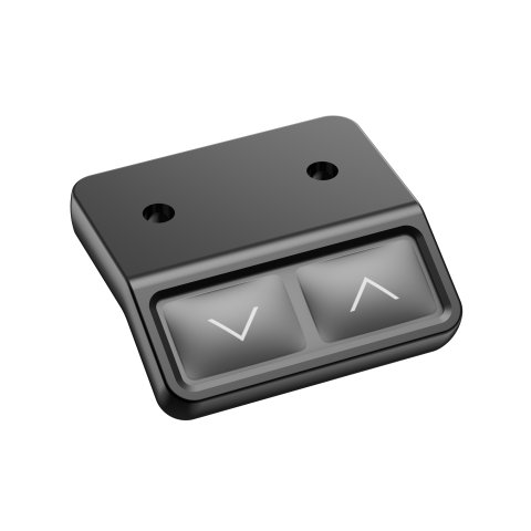 Mesa Electrica Ergonomica Altura Regulable Tablero Negro 120x60 Color Estructura Gris Control Tactil Altura Desde 68cm-118cm