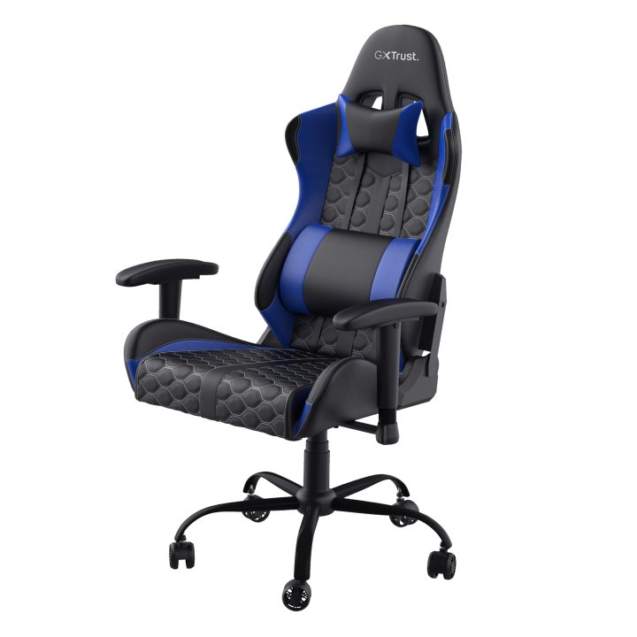 Silla Gamer Trust Gxt 708 Resto Gaming Giratoria 360 Elevador De Gas Clase 4 Respaldo Ajustable Entre 90º Y 180º Color Negro 