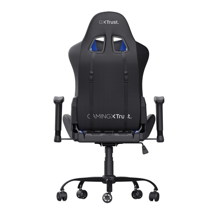 Silla Gamer Trust Gxt 708 Resto Gaming Giratoria 360 Elevador De Gas Clase 4 Respaldo Ajustable Entre 90º Y 180º Color Negro 