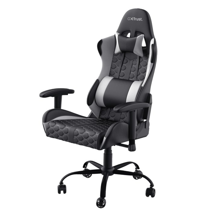 Silla Gamer Trust Gxt 708 Resto Gaming Giratoria 360 Elevador De Gas Clase 4 Respaldo Ajustable Entre 90º Y 180º Color Negro 