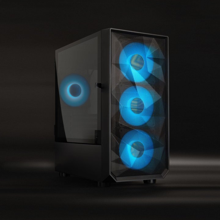 Caja Microatx Gaming Tooq Tqgcc901-b "seizure" Negra Micro Atx mini Itx Ventala Lateral Con Bisagra