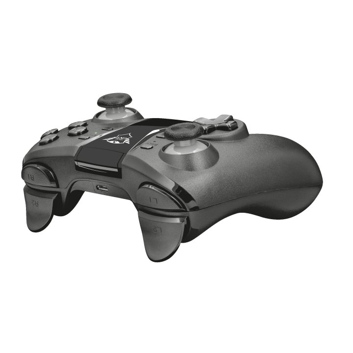 Gamepad Trust Gxt 590 Bosi - Bluetooth - 2 Joystick Analogicos- Panel Digital 8 Direcciones - 13 Botones Programables - Pinza