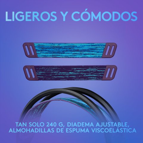Headset Gaming Logitech G335 Wired Color Negro P n  981-000978