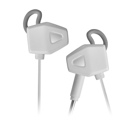 Auricular Mars Gaming Mihx White Dual Driver Haptic Sense Soble Sujección Doble Microfono Integrado Y Segundo Microfono Extra