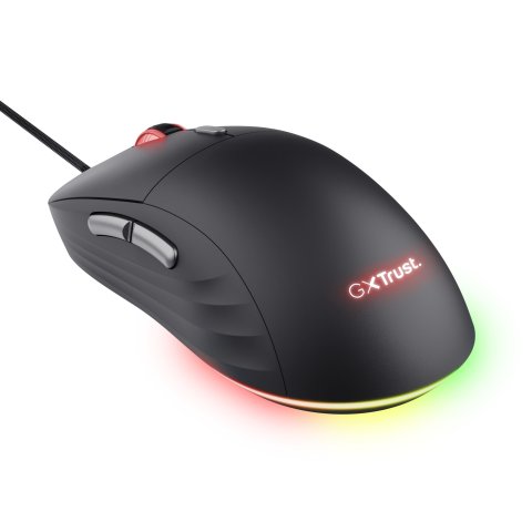 Mouse Trust Gaming Rgb Gxt 925 Redexii 25125 Usb Iluminacion Rgb 10000dpi 6 Botones Programables