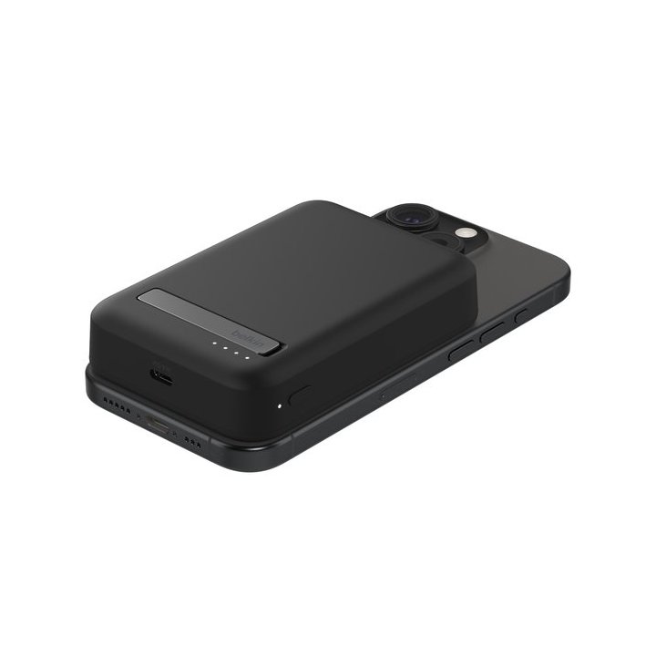 Base De Carga Inalambrica Belkin Bpd008btbk Magnetica 8k Con Qi2 De 15w
