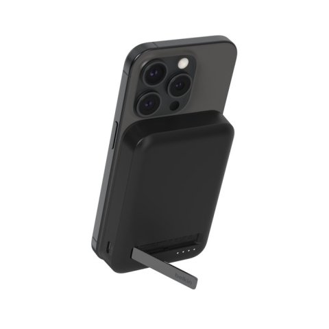 Base De Carga Inalambrica Belkin Bpd008btwh Magnetica 8000mah Con Qi2 De 15w Negra
