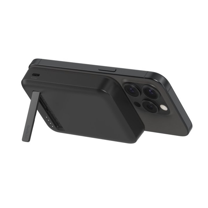 Base De Carga Inalambrica Belkin Bpd008btwh Magnetica 8000mah Con Qi2 De 15w Negra
