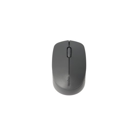 Mouse Rapoo Wireless Y Bluetooth M100 Silent 2.4g Ghz Bt 4.0 Usb 3.0 3 Botones 1300 Ppp Gris Oscuro