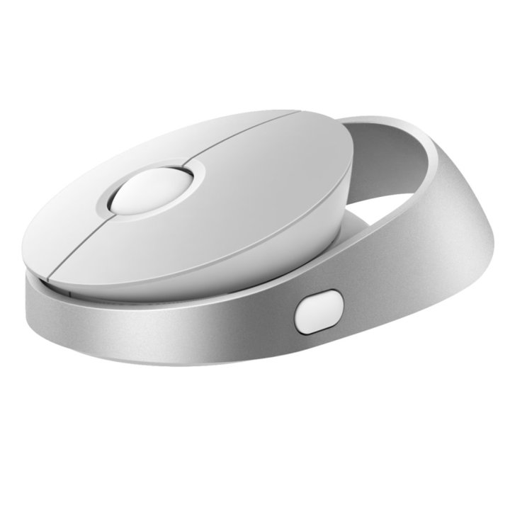 Mouse Rapoo Wireless Y Bluetooth Ralemo Air 1 2.4g Ghz Bt 4.0 Usb 3.0 9 Botones 3200 Ppp Ajustable Color Blanco Recargable Mu