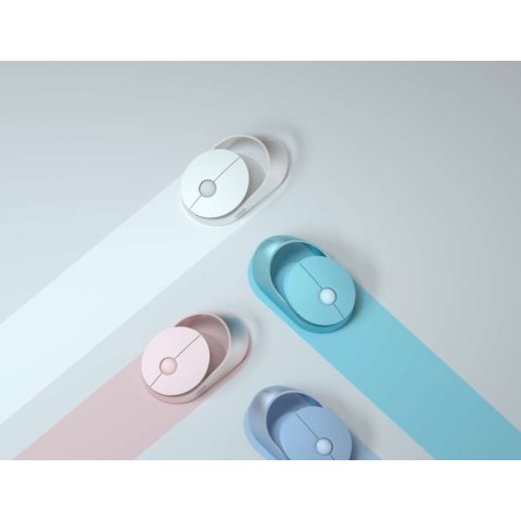 Mouse Rapoo Wireless Y Bluetooth Ralemo Air 1 2.4g Ghz Bt 4.0 Usb 3.0 9 Botones 3200 Ppp Ajustable Color Blanco Recargable Mu