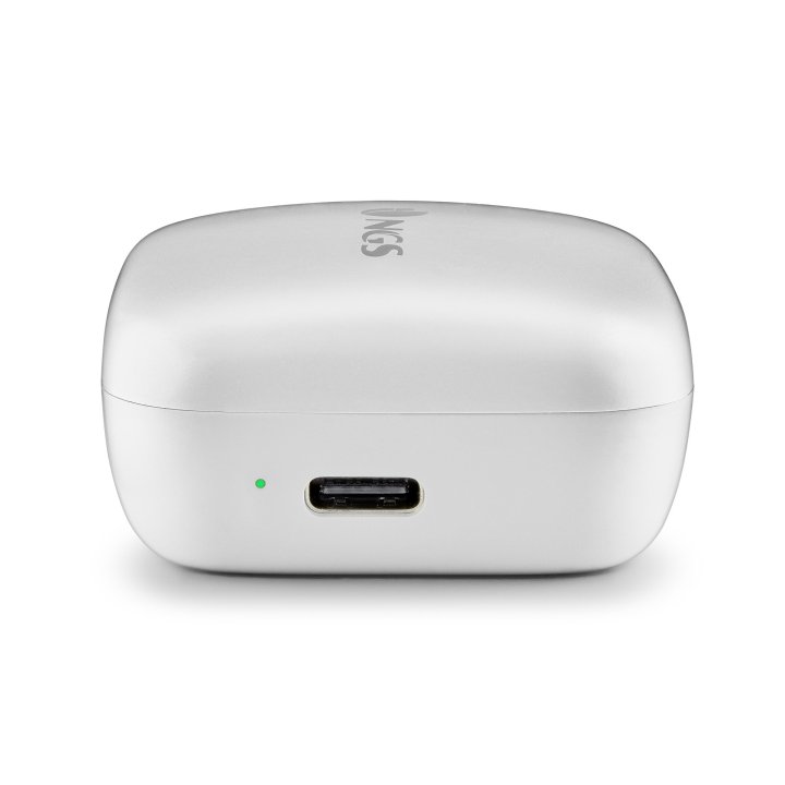 Headset Intrauditivo Bluetooth Ngs Artica Move White  True Wireless Blanco