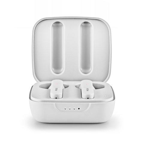Headset Intrauditivo Bluetooth Ngs Artica Move White  True Wireless Blanco