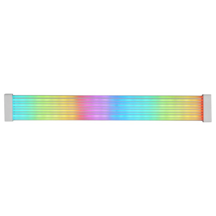 Extensor De Cable Argb Mars Gaming Mca-16 Pin (8+8) Silicona Flexible