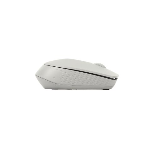 Mouse Rapoo Wireless Y Bluetooth M100 Silent 2.4g Ghz Bt 4.0 Usb 3.0 3 Botones 1300 Ppp Gris Claro