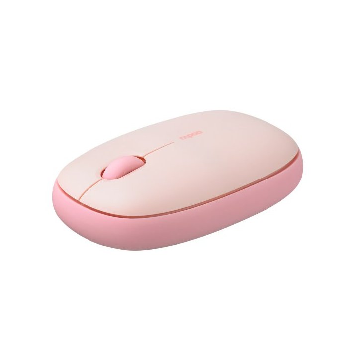 Mouse Rapoo Wireless Y Bluetooth M660 Silent 2.4g Ghz Bt 5.0 Usb 3.0 3 Botones 1300 Ppp Rosa Multi  Mode