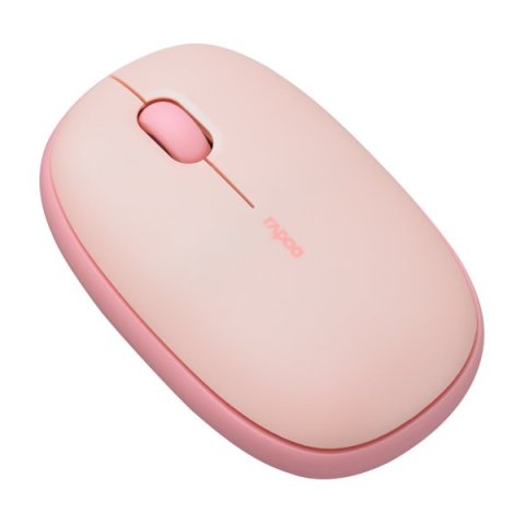 Mouse Rapoo Wireless Y Bluetooth M660 Silent 2.4g Ghz Bt 5.0 Usb 3.0 3 Botones 1300 Ppp Rosa Multi  Mode