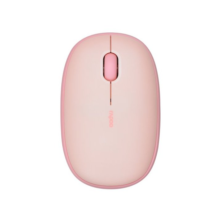 Mouse Rapoo Wireless Y Bluetooth M660 Silent 2.4g Ghz Bt 5.0 Usb 3.0 3 Botones 1300 Ppp Rosa Multi  Mode