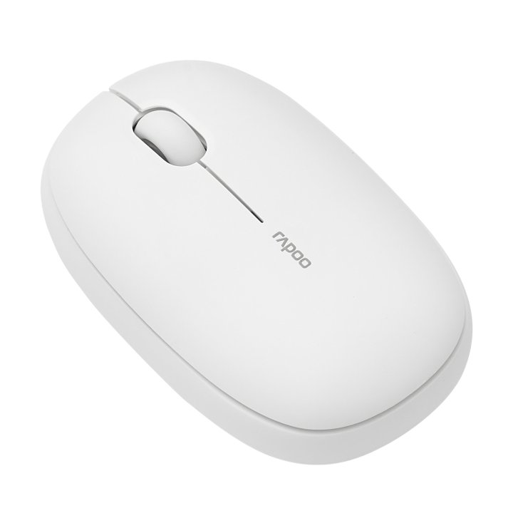 Mouse Rapoo Wireless Y Bluetooth M660 Silent 2.4g Ghz Bt 5.0 Usb 3.0 3 Botones 1300 Ppp Blancomulti Mode