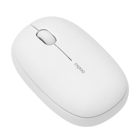 Mouse Rapoo Wireless Y Bluetooth M660 Silent 2.4g Ghz Bt 5.0 Usb 3.0 3 Botones 1300 Ppp Blancomulti Mode