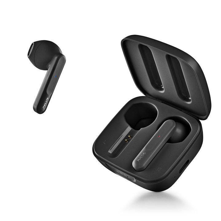Headset Intrauditivo Bluetooth Ngs Artica Move Black  True Wireless Negro