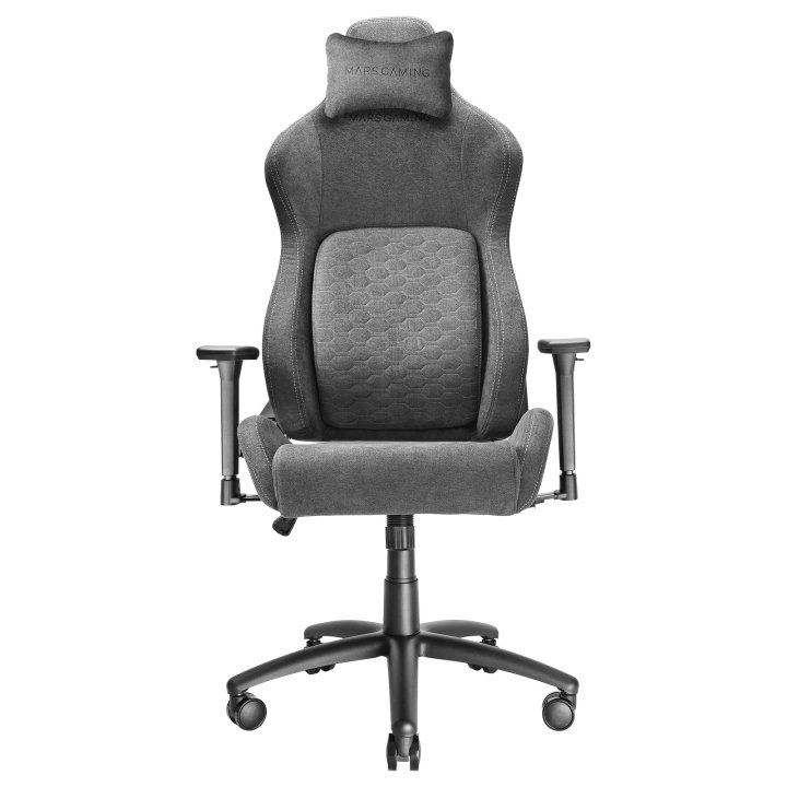 Silla Ergofit Mars Gaming Mgc-ultra Color Gris Soporte Lumbar Adaptativo Textil Transpirable Premium
