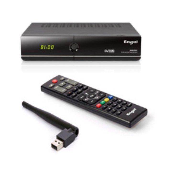 Receptor Satelite Hd Engel Rs8100y Hdtv, Hdmi , Pvr , Iptv, Usb 2.0 , Wifi, Lan, Timeshift, Epg, Dvb S2