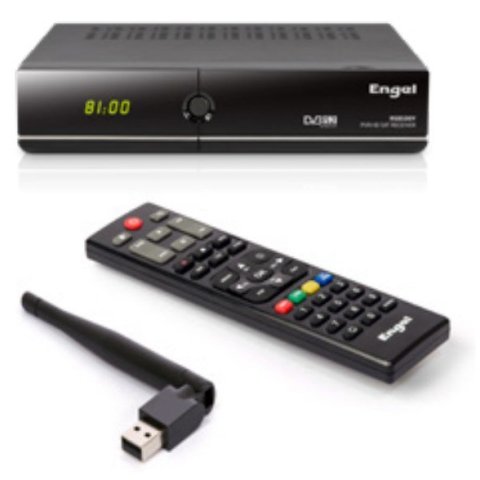 Receptor Satelite Hd Engel Rs8100y Hdtv, Hdmi , Pvr , Iptv, Usb 2.0 , Wifi, Lan, Timeshift, Epg, Dvb S2