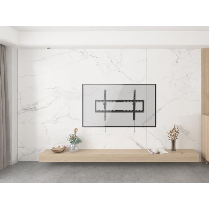 Soporte De Pared Orientable Equip Para Pantalla De 37"- 70" Low Profile Inclinable Equip Max. 35kgs Vesa Max 600x400