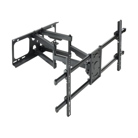 Soporte De Pared Orientable Tooq Lp3790tn-b Para Pantalla 43-90" Gira incli Negro
