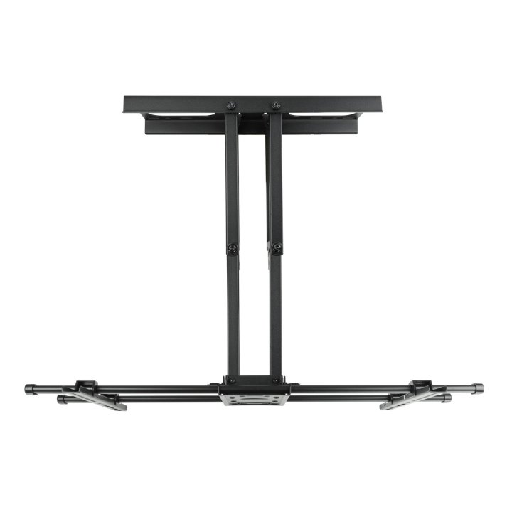 Soporte De Pared Orientable Tooq Lp3790tn-b Para Pantalla 43-90" Gira incli Negro