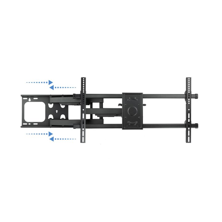 Soporte De Pared Orientable Tooq Lp3790tn-b Para Pantalla 43-90" Gira incli Negro