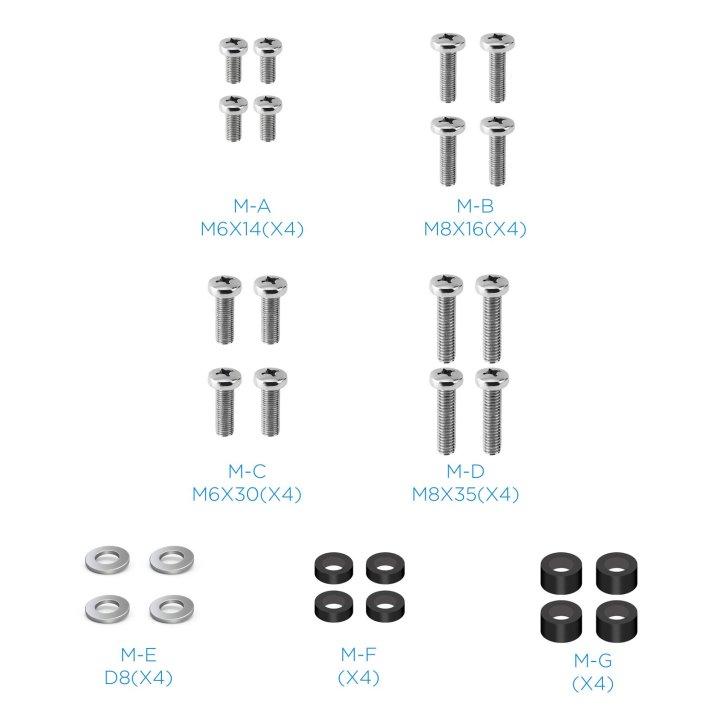 Soporte De Pared Orientable Tooq Lp7863tn-b Para Pantalla 37"- 70" Doble Brazo Con Giro E Inclinacion Max 35kg Vesa 100x100 H