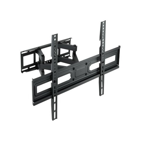Soporte De Pared Orientable Tooq Lp7866tn-b Para Pantalla 37"- 80" Doble Brazo Dual Con Giro E Inclinacion Max 35kg Vesa 100x