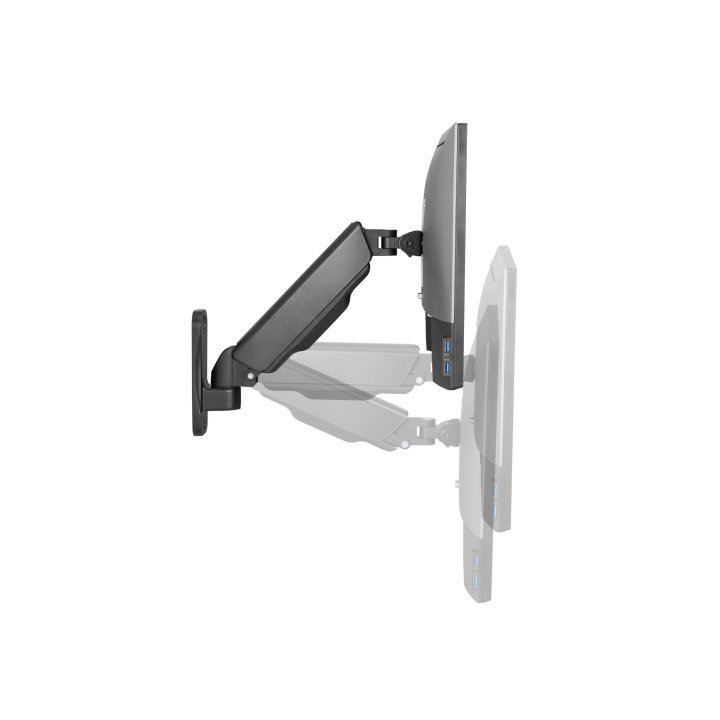Soporte De Pared Orientable Equip Para Pantalla De 17"-32" Brazo 564mm Muelle De Gas Hasta 9kg