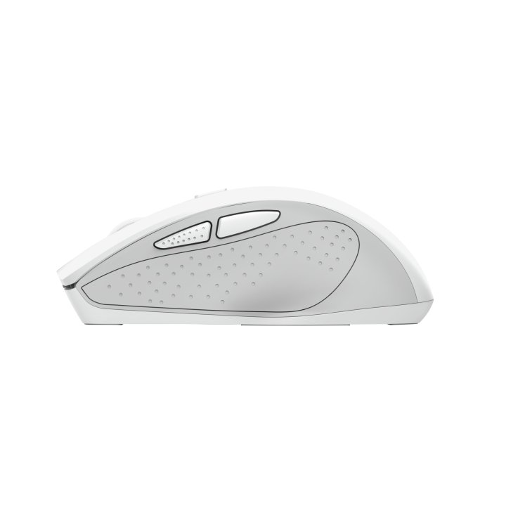Mouse Trust Wireless Nito Silencioso 5 Botones  Bat Aa Blanco 25550