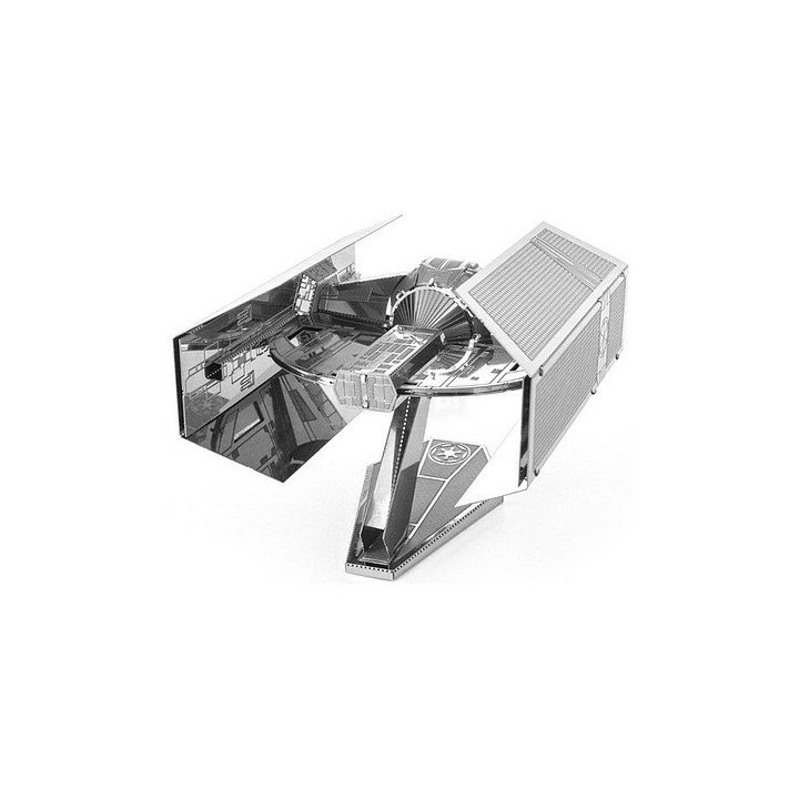 Maqueta 3d Metal Fascinations Star Wars Darth Vader Tie Fighter Montaje Sin Pegamento Ni Soldadura