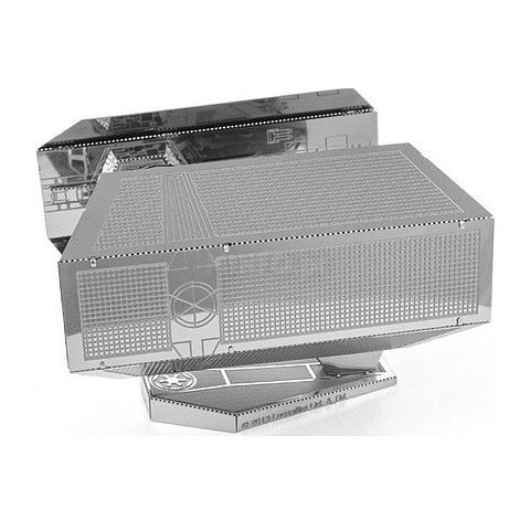 Maqueta 3d Metal Fascinations Star Wars Darth Vader Tie Fighter Montaje Sin Pegamento Ni Soldadura