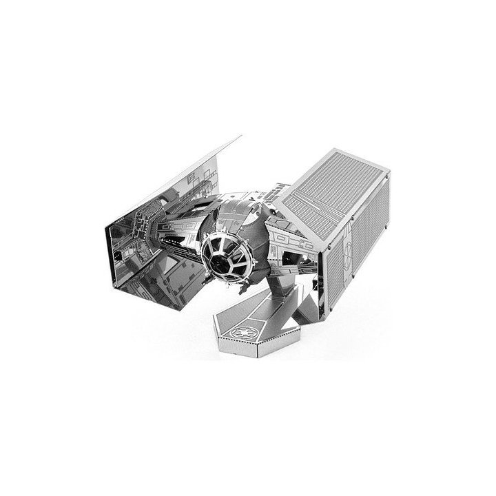 Maqueta 3d Metal Fascinations Star Wars Darth Vader Tie Fighter Montaje Sin Pegamento Ni Soldadura