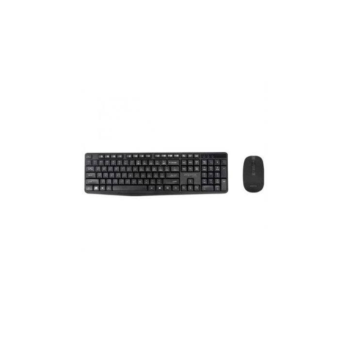 Pack Teclado Y Mouse Wireless Approx Mx335 2.4ghz Usb Approx Color Negro