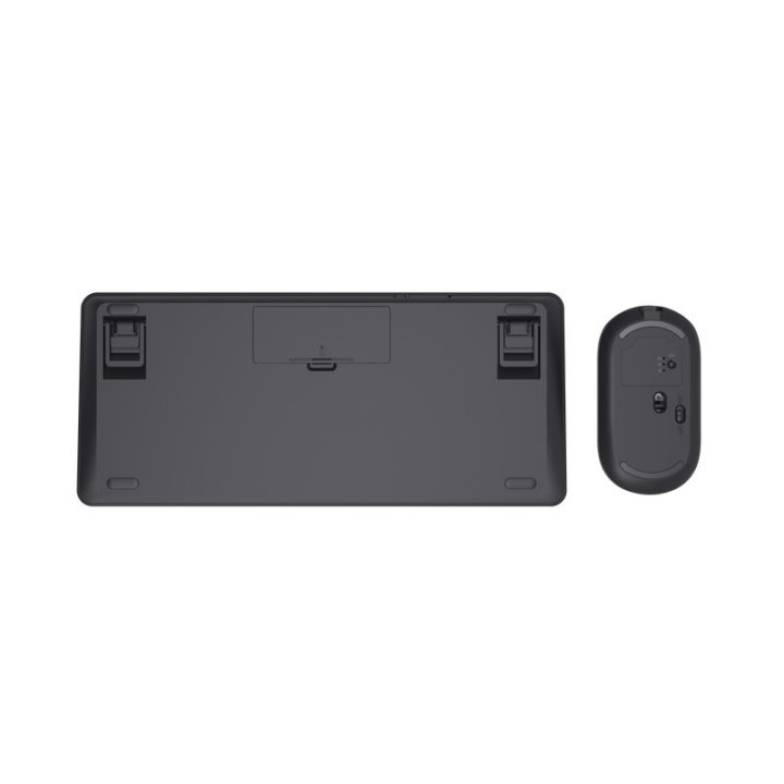 Pack Teclado Y Mouse Wireless Y Bluetooth Trust Lyra Multidispositivo (usb Y 2 Disp Bt) Recargables - 25061 - Offer
