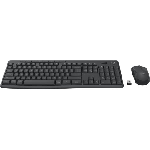Teclado Logitech Wireless Combo Mk370 For Business Color Grafito P n  920-012071