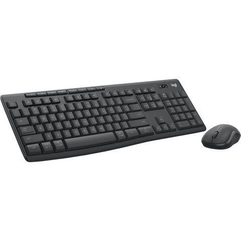 Teclado Logitech Wireless Combo Mk370 For Business Color Grafito P n  920-012071