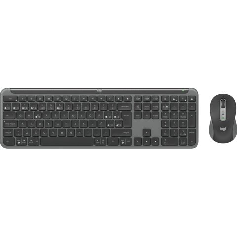 Pack Teclado Y Mouse Logitech Wireless Y Bluetooth Signature Mk950 Slim For Business 920-012506