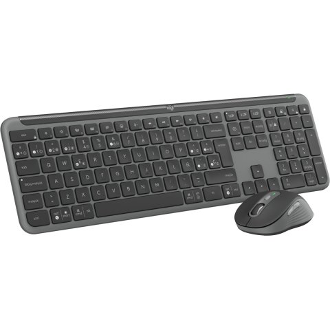 Pack Teclado Y Mouse Logitech Wireless Y Bluetooth Signature Mk950 Slim For Business 920-012506