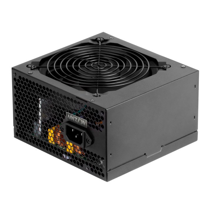 (km0) Fuente De Alimentacion Tacens Anima Apiii500 Atx 500w 85% Eficiencia 14db 12cm Fan Cash30