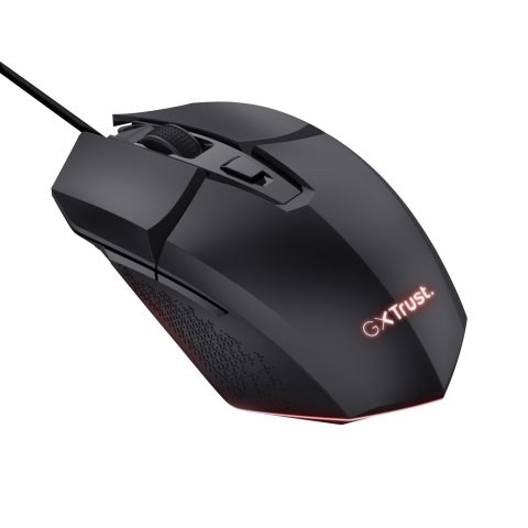 Mouse Trust Gaming Rgb Gxt 109 Felox Iluminacion Led 6 Botones Negro 25036