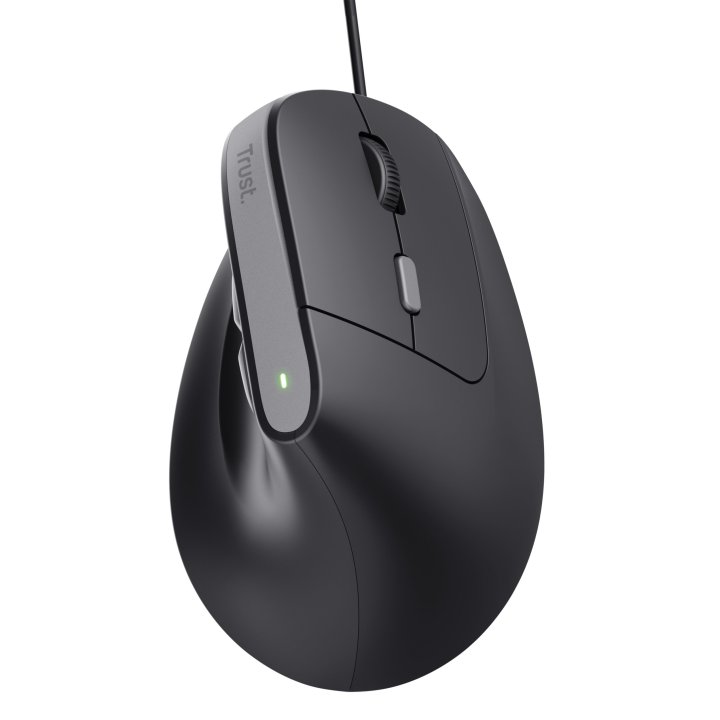 Mouse Trust Ergo Bayo Ii 25144 Dpi Ajustable 800-2400ppp 6 Botones Cable 150cm